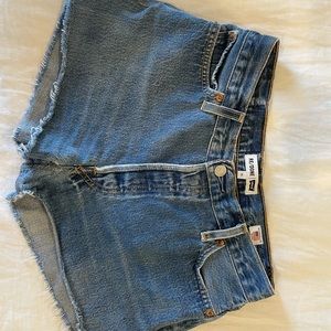 Re/Done denim shorts/ great fit